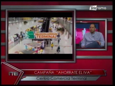 Campaña Ahórrate el Iva centro Comercial Terminal