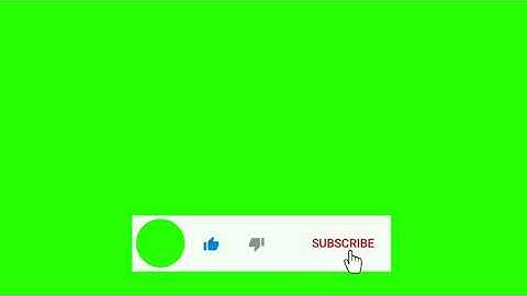 youtube like subscribe and bell icon intro || green screen animation || SDL DROID