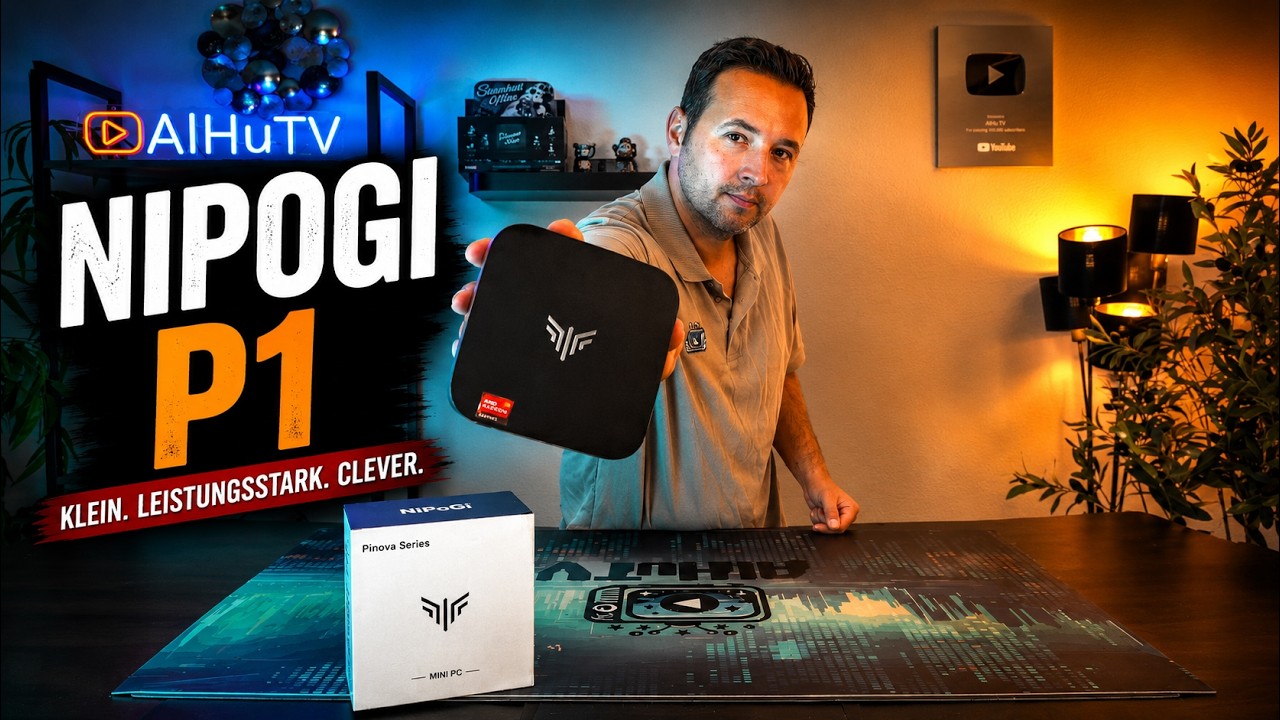 Thumbnail: NiPoGi P1 - Der Mini-PC, den kaum jemand auf dem Schirm hat - REVIEW