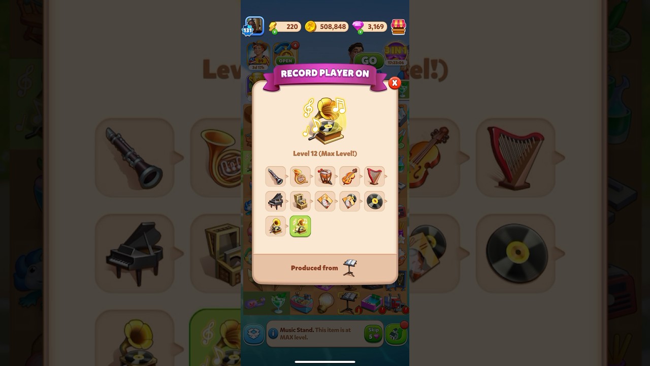 Travel Town - Record Player On @ Level 131 