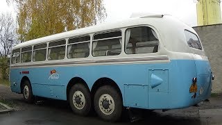 Autobus Tatra 500 HB průběh renovace.