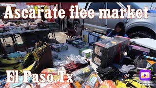 Fin de semana vendiendo en Ascarate swap meet/ El Paso TX/ flee market sales.