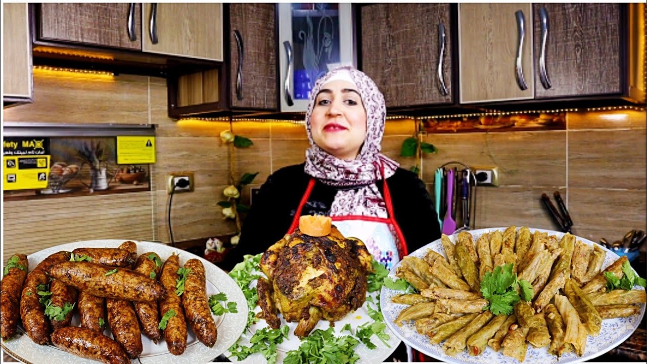 طريقه عمل المحشي والممبار والفراخ الشقية 🐓 بكل تركاته وحركاته وكل الاسرار