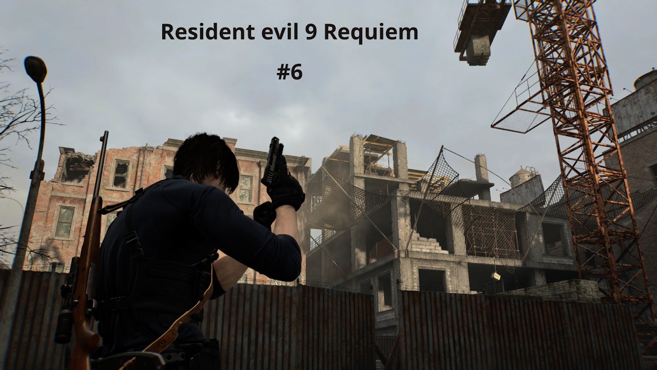 Cùng anh Leon vào công trường làm công nhân - Resident evil 9 Requiem phần 6