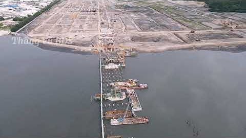 Cầu Cửa lục 3  tiến độ tháng 7/2021