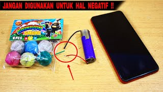 CARA MENYALAKAN PETASAN DARI JARAK JAUH PAKAI HP !!