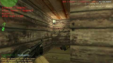 4 headshots onetaps with m3 CS 1.6 shotgun in de_westwood_big one taps