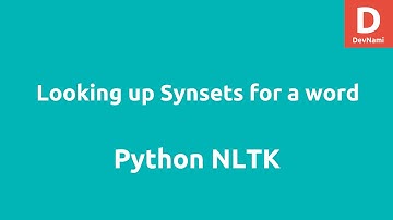Lookup Synset wordnet Python NLTK