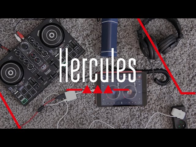 Hercules DJ DJControl Mix DJ Controller for iOS and Android Devices - The  Music Den