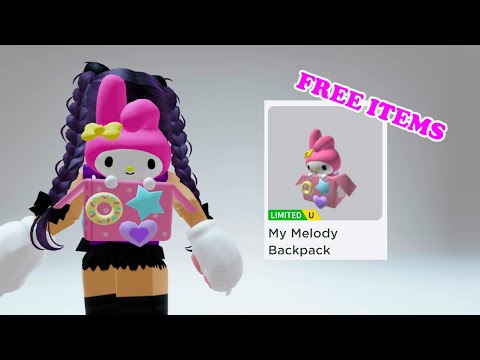 [EVENT] GET THIS NEW FREE ROBLOX MY MELODY BACKPACK ITEM NOW! | ROBLOX | CATIEBLOX