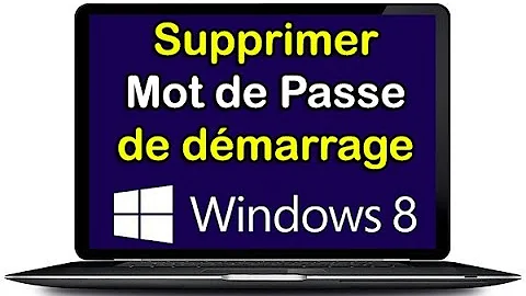 Comment supprimer le mot de passe au démarrage Windows 8 ?