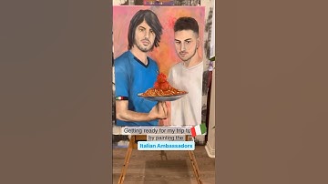 Lionfield reacting to their portrait