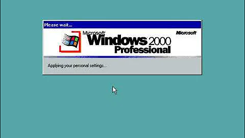 Windows 2000 startup and shutdown