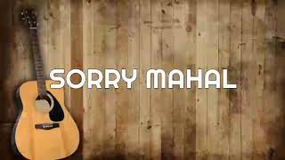 SORRY MAHAL (LYRICS) - J. BROTHERS