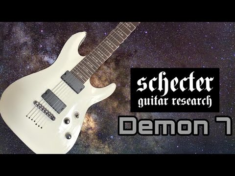 Schecter Demon 7 | The Perfect First 7 String Guitar ! | Schecter Guitar  Research Diamond Series