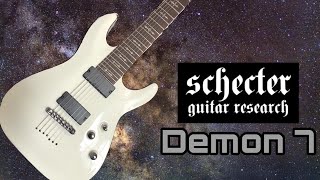 Schecter Demon 7 | The Perfect First 7 String Guitar ! | Schecter Guitar Research Diamond Series