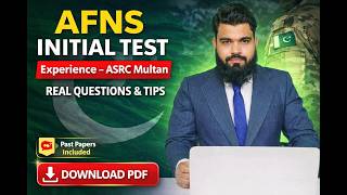 V1 - AFNS Initial Test Experience & Past Papers 2026