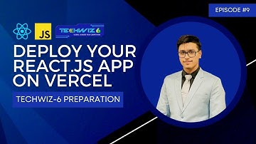 How to deploy your first react app on vercel | Techwiz-6 | Hindi/Urdu