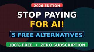 ​5 Free AI Tools That Replace Paid Subscriptions in 2026