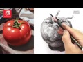 [Basic Drawing ] How To Draw Tomatoes