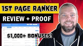 1st Page Ranker Review + Bonuses [PROOF]