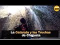 La  catarata y las truchas de Chiguata en Arequipa