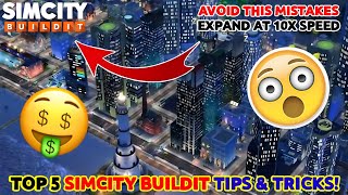 Top 5 SimCity BuildIt Tips & Tricks! 😍 | How To Expand City Fastly & Easily In SimCity BuildIt! 🔥 screenshot 2