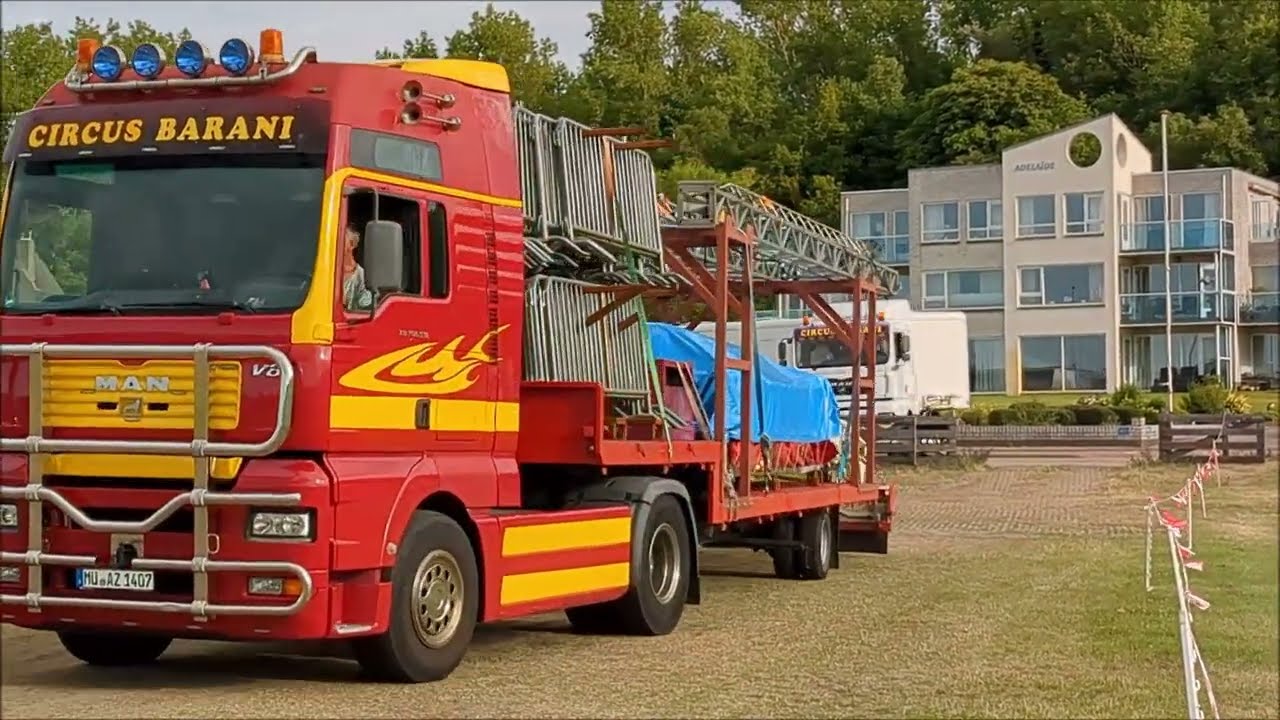 Circus Barani 2025 Arrival @ Wijk aan Zee