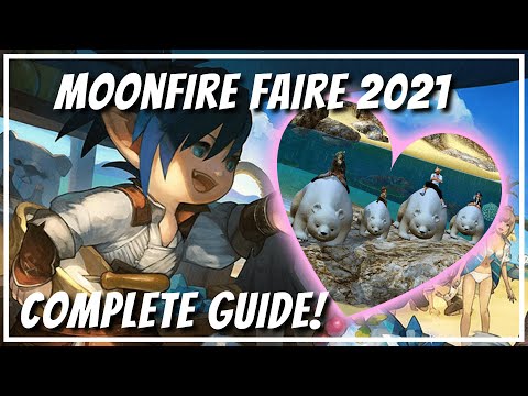 Moonfire Faire 2021 FULLイベントガイド！あなたのホッキョクグマの台紙を手に入れよう！ 🐻‍❄️
