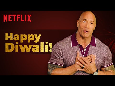 Dwayne Johnson Wishes You All A Very Happy Diwali! | RED NOTICE | Netflix India