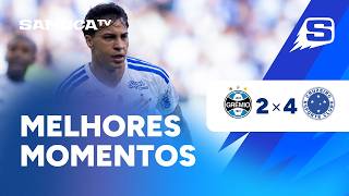 GRÊMIO 2-4 CRUZEIRO: HIGHLIGHTS AND GOALS | BRAZILIAN CHAMPIONSHIP
