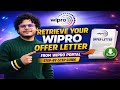 Lost Wipro Offer Letter? Get It from Wipro Portal (No HR, No Email| Kingdom Of Sonu Saw @sawsonu123