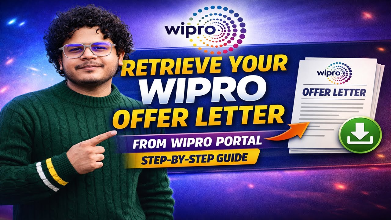 Потеряли письмо с предложением о работе от Wipro? Получите его на портале Wipro (без отдела кадро...