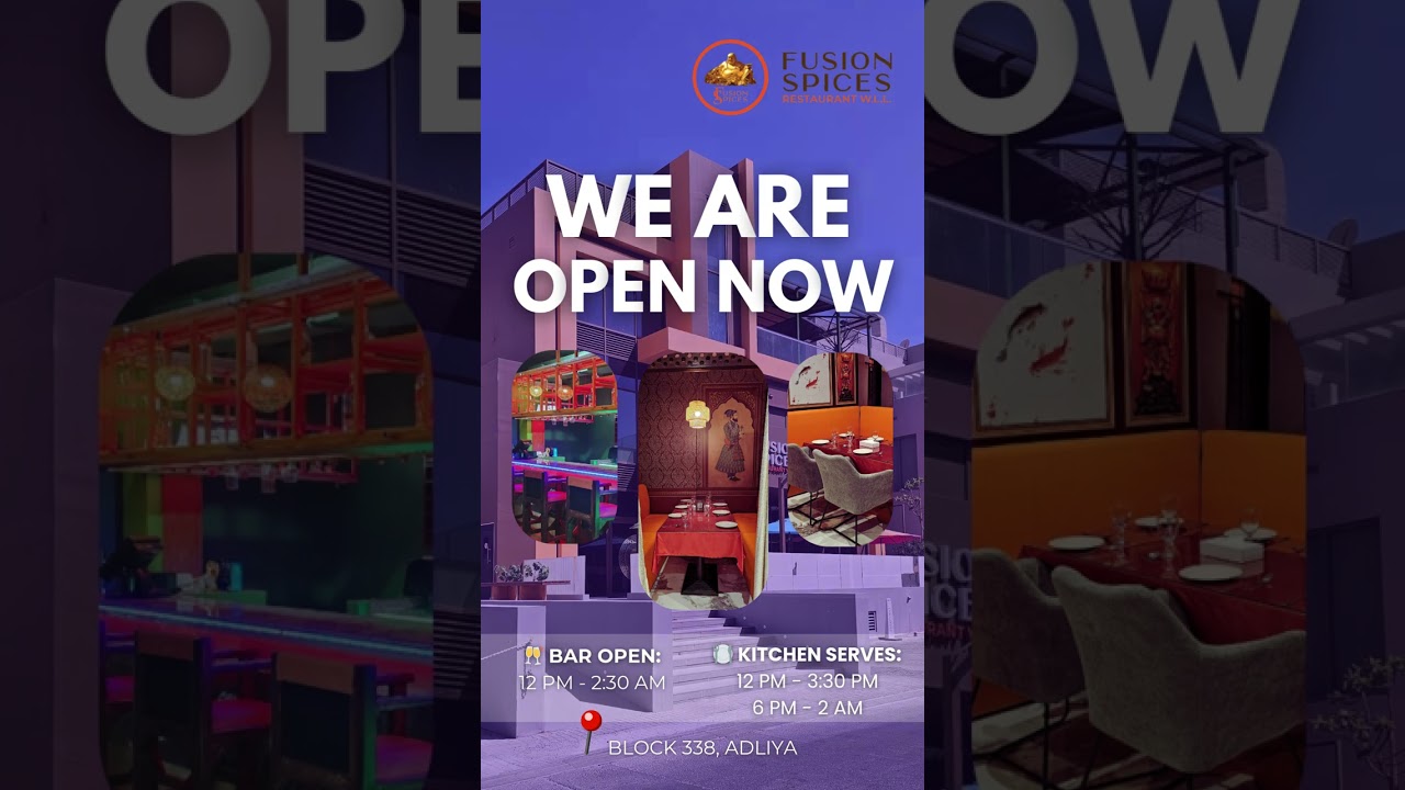From First Chinese to Fusion Spices: A Culinary Evolution Now Open in Adliya! 🍜🎉