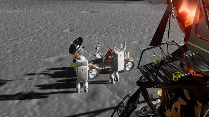 Apollo 15 Part 2: Rover Deployment