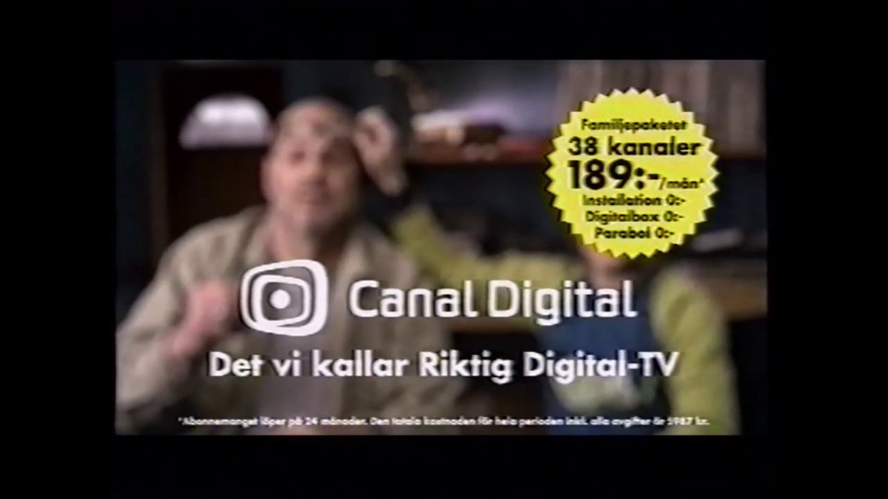 Canal Digital (kort) - Reklam TV4 2005-04-03 - YouTube