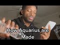 How Aquarius are made #shorts