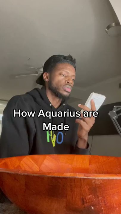How Aquarius are made #shorts