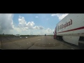 Driving on interstate 10 across entire state of texas timelapse