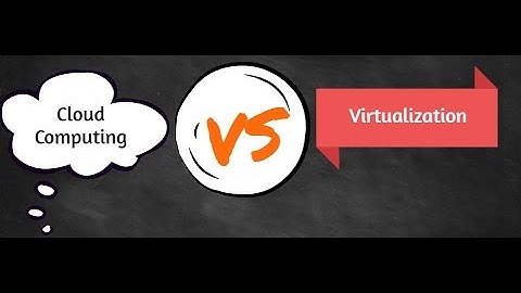 Real Big Difference between Between Cloud Computing and Virtualization