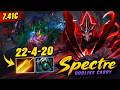 10,754 MMR Spectre POV — Eye of Skadi + Radiance, Ruthless Backline Jumps!