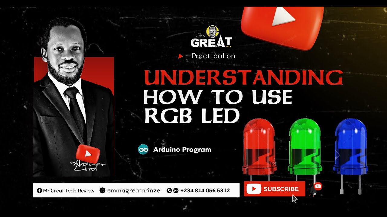 UNDERSTANDING HOW TO USE RGB LED - YouTube