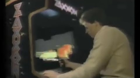 Zaxxon Arcade Game | Retro TV commercial ad