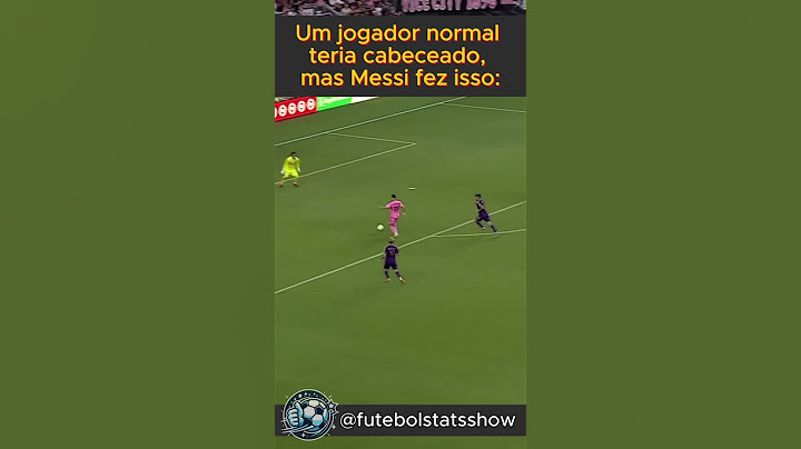 Messi's thinking is diferent, look what he did 😳🧠