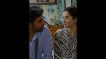 This moment🥰😍 #haniaamir #farhansaeed #shorts #merehumsafar