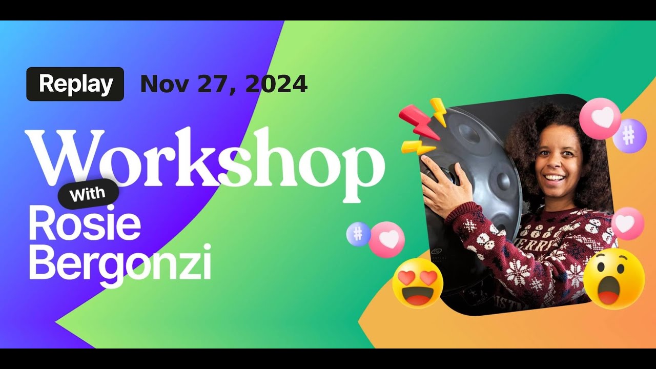 Handpan Workshop with Rosie Bergonzi