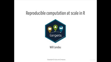 Reproducible computation at scale in R with targets