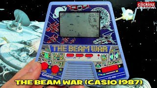 THE BEAM WAR CG400 CASIO LCD Game & Watch Jeu Spiel 液晶ゲーム 液晶游戏 لعبة Galaxian clone Gameplay Retro