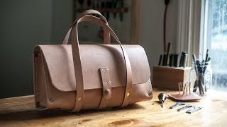 Making a Traditional Leather Tool Bag