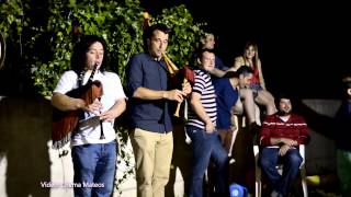 Xandru y El Turu en Bautizo de Simón Valle Llaniella
